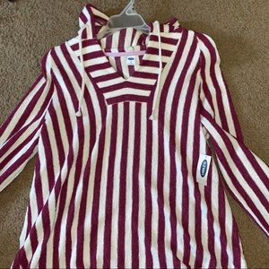 Towel material beach shirt